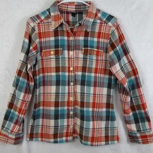 Patagonia Women's Plaid Button Shirt Size 4